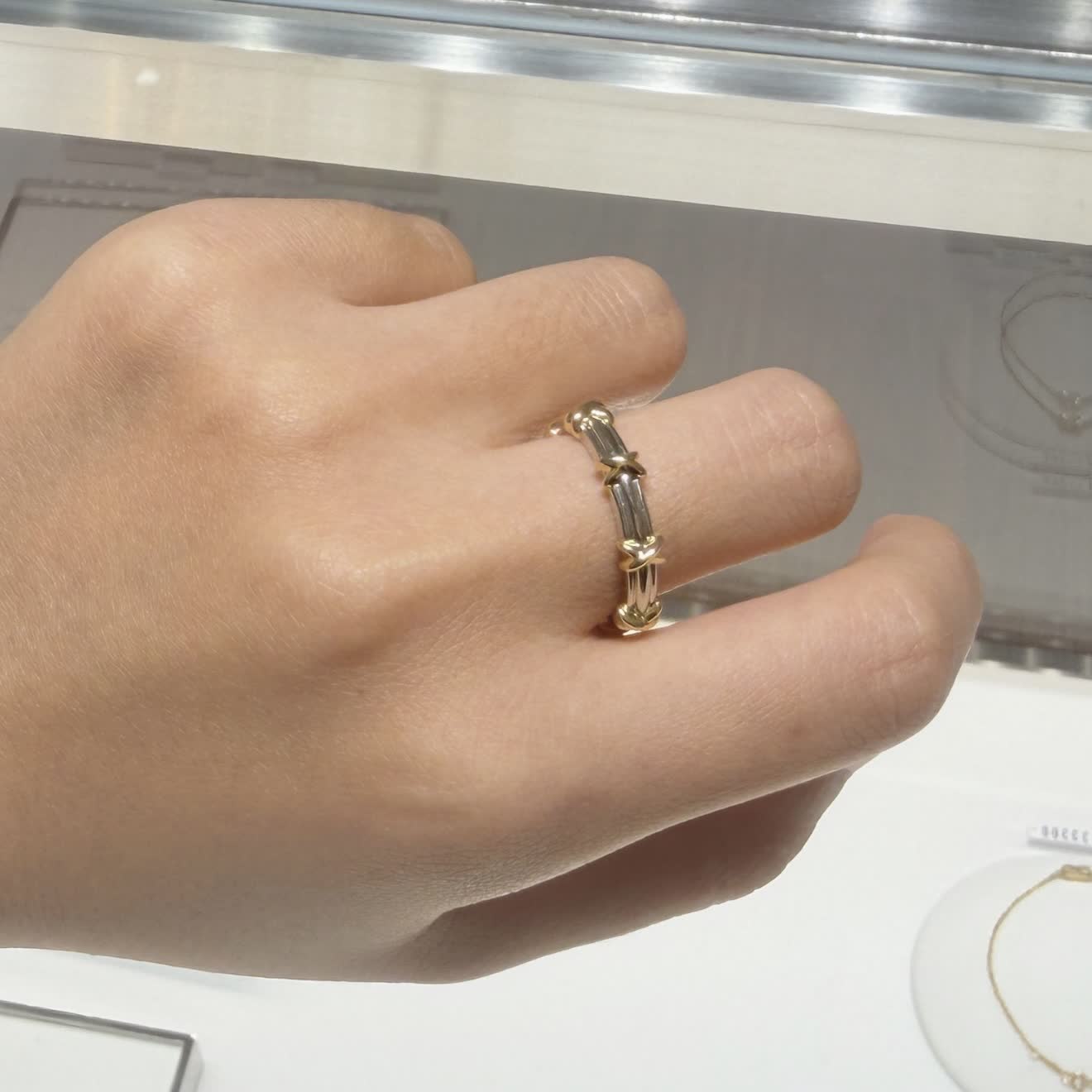 Tiffany & Co. Elsa Peretti® Sterling Silver Bamboo Ring